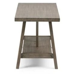 48" Stewart Solid Wood Entryway Bench Driftwood - WyndenHall -Ottomans Official Shop unnamed file 3960