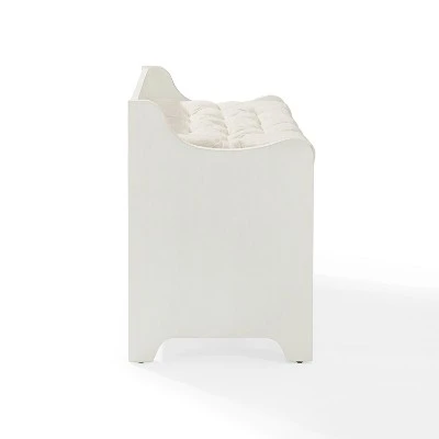 Fremont Entryway Bench - Crosley White 4 Fremont Entryway Bench - Crosley White - Image 2