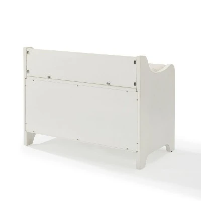 Fremont Entryway Bench - Crosley White 5 Fremont Entryway Bench - Crosley White - Image 3