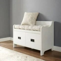 Fremont Entryway Bench - Crosley White 16 Fremont Entryway Bench - Crosley White -Ottomans Official Shop unnamed file 3967
