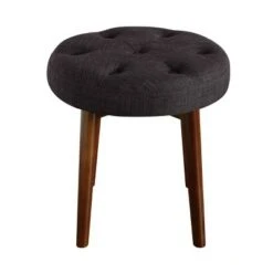 Adore Decor Penelope Round Tufted Stool - Adore Décor Navy 14 Adore Decor Penelope Round Tufted Stool - Adore Décor Navy -Ottomans Official Shop unnamed file 401