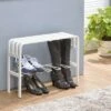 Horizon Entryway Bench - Proman Products White