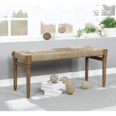Winchester Bench - OSP Home Furnishings Brown 6 Winchester Bench - OSP Home Furnishings Brown - Image 4