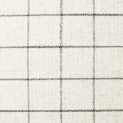 Threshold Designed W/Studio McGee Lynwood Square Upholstered Cube - Threshold™ designed with Studio McGee Burgundy Stripe -Ottomans Official Shop unnamed file 4199