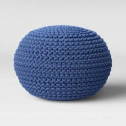 Cloverly Chunky Knit Pouf - Threshold™ Blush/beige -Ottomans Official Shop unnamed file 4250