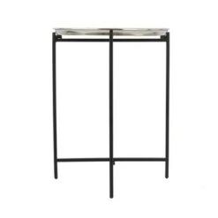 Transitional Aluminum Accent Table - Olivia & May Gold -Ottomans Official Shop unnamed file 431