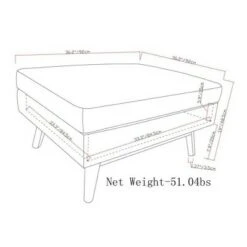 Ethan Coffee Table Storage Ottoman - WyndenHall Chestnut Brown -Ottomans Official Shop unnamed file 4320