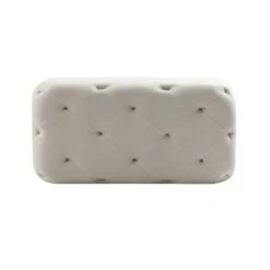 32" Rectangle Pintucked Ottoman - WOVENBYRD Light Brown 27 32" Rectangle Pintucked Ottoman - WOVENBYRD Light Brown -Ottomans Official Shop unnamed file 4351