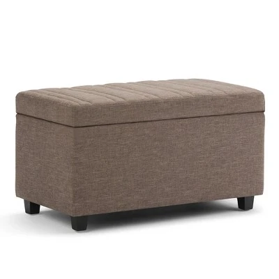 Callum Storage Ottoman Bench - Wyndenhall Slate 8 Callum Storage Ottoman Bench - Wyndenhall Slate - Image 6