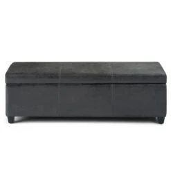 48" Franklin Storage Ottoman Bench - WyndenHall Chocolate Brown 11 48" Franklin Storage Ottoman Bench - WyndenHall Chocolate Brown -Ottomans Official Shop unnamed file 4400