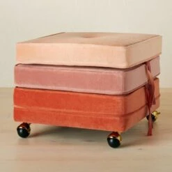 Opalhouse Designed With Jungalow Marin Stackable Pouf with Casters - Opalhouse™ designed with Jungalow™ Rust/blush Gradient 14 Opalhouse Designed With Jungalow Marin Stackable Pouf with Casters - Opalhouse™ designed with Jungalow™ Rust/blush Gradient -Ottomans Official Shop unnamed file 4453