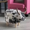 Bessie Cow Ottoman - Christopher Knight Home Brown -Ottomans Official Shop unnamed file 4539