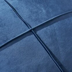 Nakisha Velvet Square Bean Bag Ottoman - Christopher Knight Home Smoke -Ottomans Official Shop unnamed file 4546