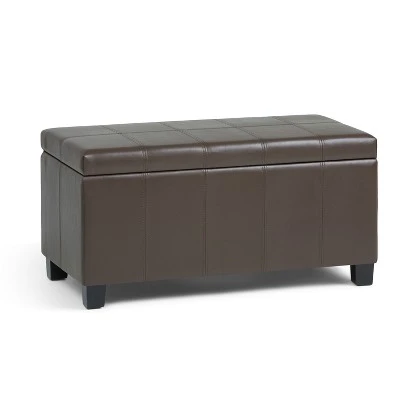 36" Lancaster Storage Ottoman Bench - WyndenHall Satin Cream 13 36" Lancaster Storage Ottoman Bench - WyndenHall Satin Cream - Image 11