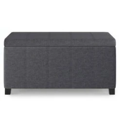 36" Lancaster Storage Ottoman Bench - WyndenHall Satin Cream 34 36" Lancaster Storage Ottoman Bench - WyndenHall Satin Cream -Ottomans Official Shop unnamed file 4582