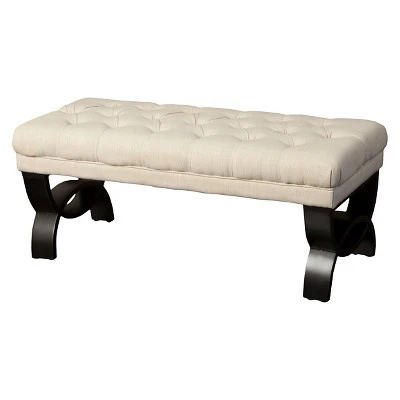 Scarlette Tufted Ottoman Bench - Christopher Knight Home Navy 10 Scarlette Tufted Ottoman Bench - Christopher Knight Home Navy - Image 8