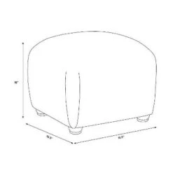 Poppy Ottoman in Linen - Opalhouse™ Seaglass -Ottomans Official Shop unnamed file 4648