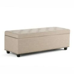 48" Springfield Storage Ottoman - Wyndenhall Natural Linen Look Fabric 33 48" Springfield Storage Ottoman - Wyndenhall Natural Linen Look Fabric -Ottomans Official Shop unnamed file 4686