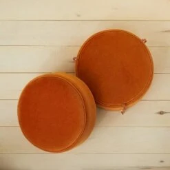 Opalhouse Designed With Jungalow Olivia Round Pouf Rust - Opalhouse™ designed with Jungalow™ -Ottomans Official Shop unnamed file 4743