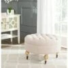 Clara Round Ottoman - Safavieh Beige 2 Clara Round Ottoman - Safavieh Beige -Ottomans Official Shop unnamed file 4753