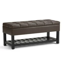 44" Wyatt Storage Ottoman Bench - WyndenHall Chocolate Brown 28 44" Wyatt Storage Ottoman Bench - WyndenHall Chocolate Brown -Ottomans Official Shop unnamed file 4768