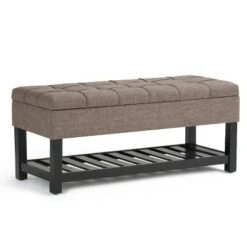 44" Wyatt Storage Ottoman Bench - WyndenHall Chocolate Brown 31 44" Wyatt Storage Ottoman Bench - WyndenHall Chocolate Brown -Ottomans Official Shop unnamed file 4771
