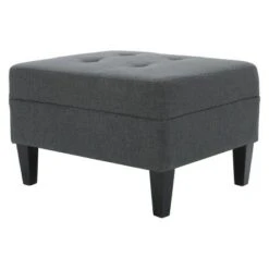 Zahra Ottoman - Christopher Knight Home Dark Gray -Ottomans Official Shop unnamed file 4797