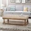 Mineola Contemporary Upholstered Rectangular Ottoman - Christopher Knight Home Cognac Brown/weathered -Ottomans Official Shop unnamed file 4799