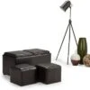 35" Franklin Storage Ottoman - WyndenHall Midnight Black -Ottomans Official Shop unnamed file 4810