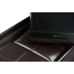 35" Franklin Storage Ottoman - WyndenHall Midnight Black -Ottomans Official Shop unnamed file 4812