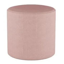 Round Ottoman in Linen - Project 62™ Linen Cream -Ottomans Official Shop unnamed file 4870