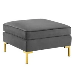 Ardent Performance Velvet Ottoman - Modway Gray -Ottomans Official Shop unnamed file 4920