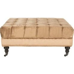 Clark Tufted Cocktail Ottoman - Safavieh -Ottomans Official Shop unnamed file 4955