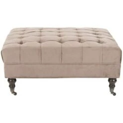 Clark Tufted Cocktail Ottoman - Safavieh -Ottomans Official Shop unnamed file 4958
