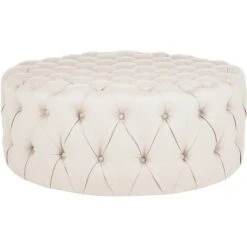 Charlene Tufted Cocktail Ottoman - Safavieh -Ottomans Official Shop unnamed file 4963