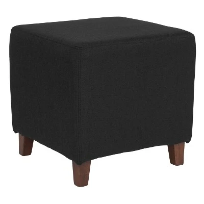Flash Furniture Ascalon Taut Upholstered Cube Ottoman Pouf 10 Flash Furniture Ascalon Taut Upholstered Cube Ottoman Pouf - Image 8