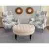 Isabelle Round Tufted Ottoman - Linon Natural -Ottomans Official Shop unnamed file 5002