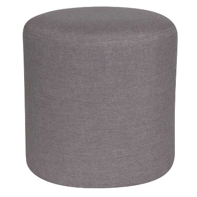 Flash Furniture Barrington Taut Upholstered Round Ottoman Pouf 11 Flash Furniture Barrington Taut Upholstered Round Ottoman Pouf - Image 9