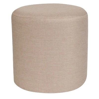 Flash Furniture Barrington Taut Upholstered Round Ottoman Pouf 13 Flash Furniture Barrington Taut Upholstered Round Ottoman Pouf - Image 11