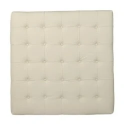 Perscon Upholstered Cocktail Ottoman - Aiden Lane Cream/gray -Ottomans Official Shop unnamed file 5050