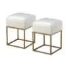 Set of 2 Gloria Accent Stools Avalon Gold - Treasure Trove Accents -Ottomans Official Shop unnamed file 516