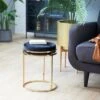 Olivia & May Contemporary Iron Stool Black - Olivia & May 1 Olivia & May Contemporary Iron Stool Black - Olivia & May -Ottomans Official Shop unnamed file 519