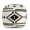 Noir Noor Pouf Black/White Geometric - Anji Mountain -Ottomans Official Shop unnamed file 5436