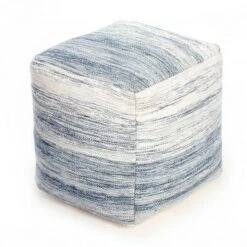 Halifax Pouf Ottoman - Anji Mountain Gray/ivory -Ottomans Official Shop unnamed file 5557
