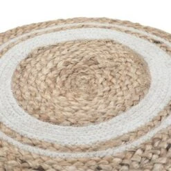 Winslet Round Braided Pouf Natural - WyndenHall -Ottomans Official Shop unnamed file 5563