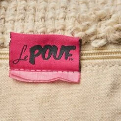 Brower Boho Wool and Cotton Ottoman Pouf Ivory - Christopher Knight Home -Ottomans Official Shop unnamed file 5644