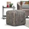 Morell Cube Pouf Natural/Blue - WyndenHall 2 Morell Cube Pouf Natural/Blue - WyndenHall -Ottomans Official Shop unnamed file 5655