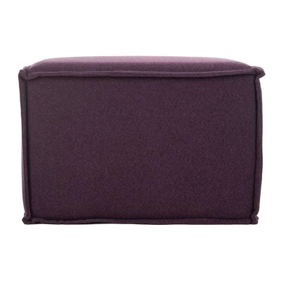 Elaine Ottoman - Safavieh Purple 10 Elaine Ottoman - Safavieh Purple - Image 8