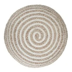 Deni Round Pouf Natural Jute - WyndenHall -Ottomans Official Shop unnamed file 5842