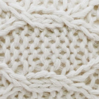 Morven Handmade Boho Fabric Pouf Cream - Christopher Knight Home 7 Morven Handmade Boho Fabric Pouf Cream - Christopher Knight Home - Image 5